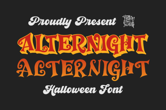 Alternight Font: Bold Horror Display for Digital Campaigns