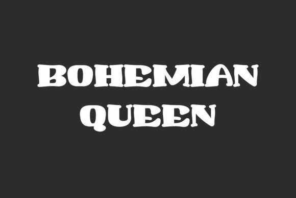 Bohemian Queen Font: Vintage Flair for Editorial Design