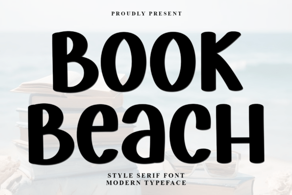 Book Beach Font: Festive Typography for Small Business