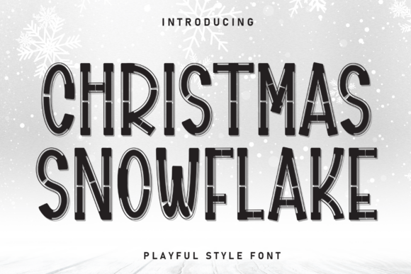 Christmas Snowflake Font: A Branding Refresh
