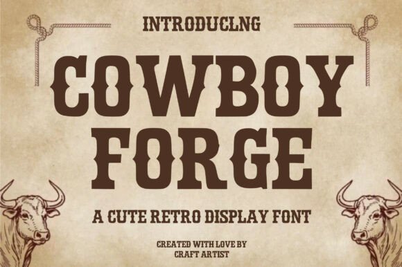 Cowboy Forge Font: A Web Designer’s Layout Review