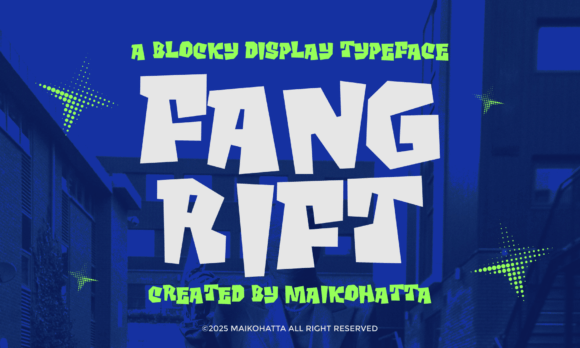 Fang Rift: A Designer’s Take on This Display Font