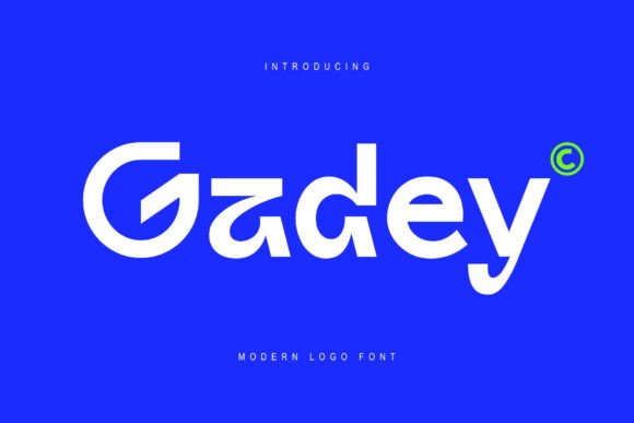 Gadey Font: Modern Display Typography for Web Design