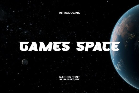 Games Space Font: Playful Typography for Digital Campaigns
