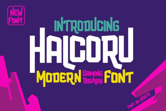 Halcoru Font: Adding Edge to Editorial Design