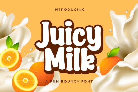 Juicy Milk Font: Testing a Playful Display Typeface for Web