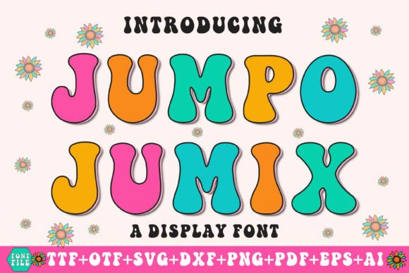 Jumpo Jumix Font Review: Retro Display Type for Campaigns