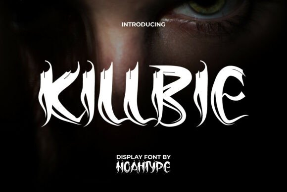 Killbie Font: Elevate Horror Marketing Visuals