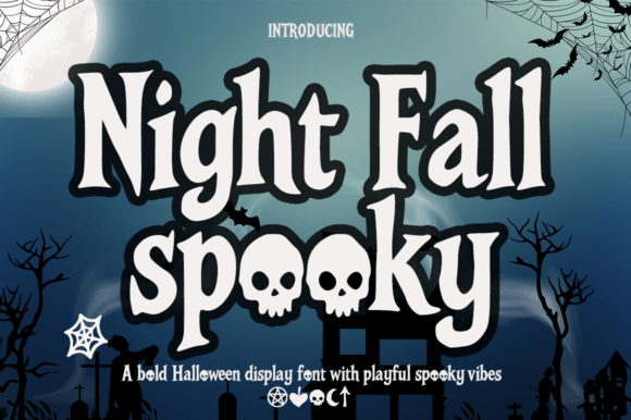 Night Fall Spooky Font: A Designer’s Branding Test